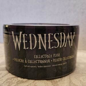 Series 1 WEDNESDAY Collectible MINI PLUSH Sealed Unopen Surprise Container New